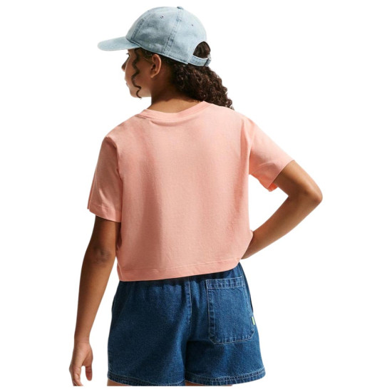 Nike Παιδική κοντομάνικη μπλούζα Sportswear Futura Cropped T-Shirt